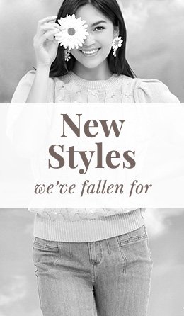 New styles we've fallen for