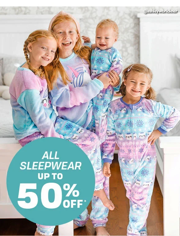 Up to 50% off All Sleepwear