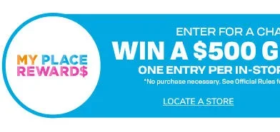 Win a \\$500 Gift Card