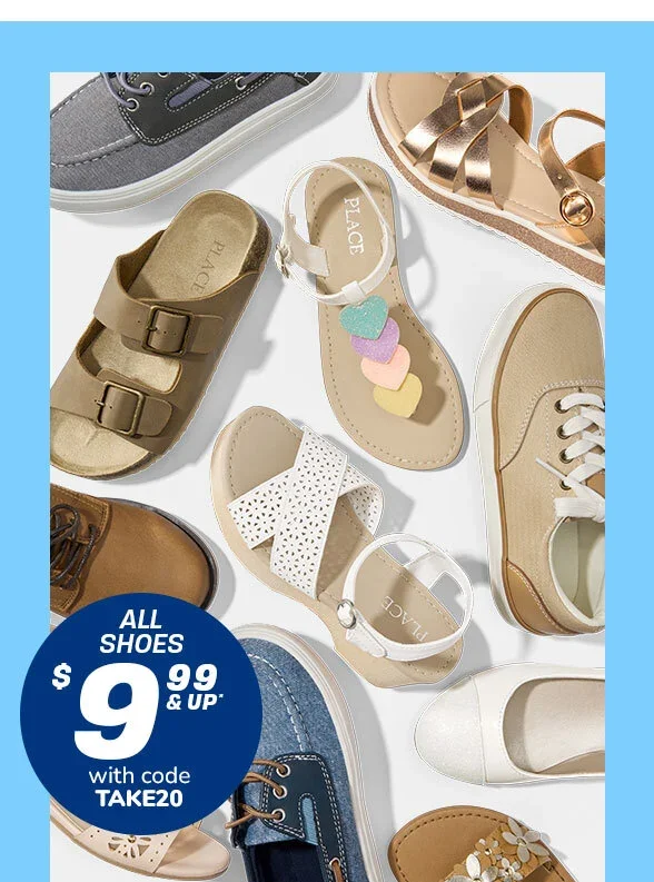 \\$9.99 & Up All Shoes