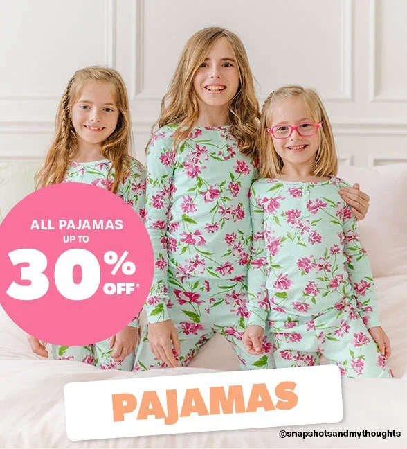 Up to 30% off All Pajamas