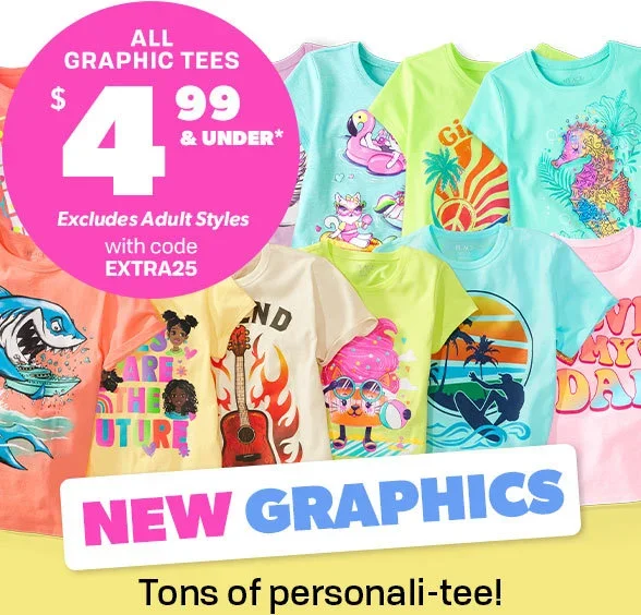 \\$4.99 & under All Graphic Tees 