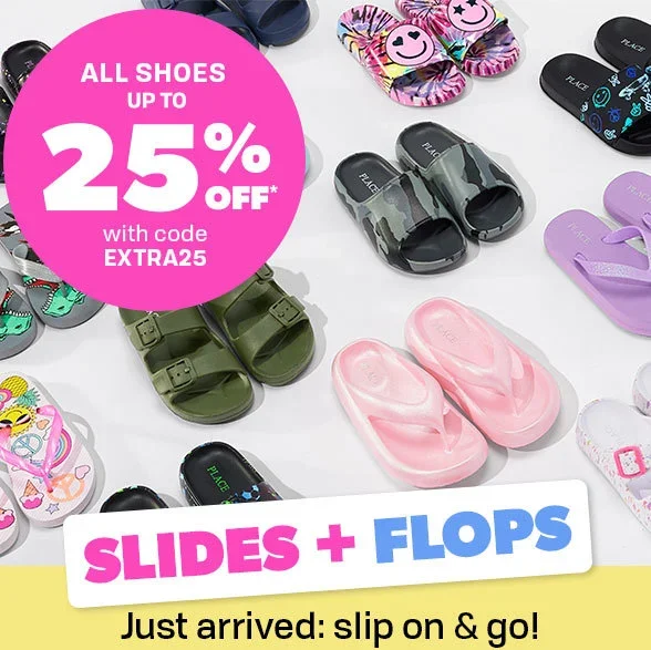 Up to 25% off All Shoes