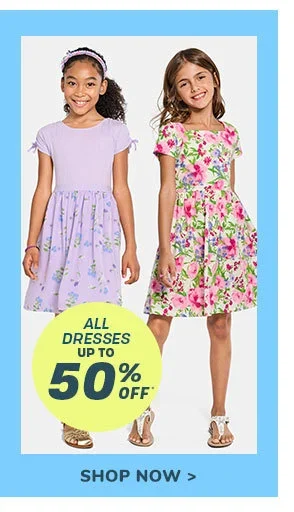 Up to 50% off All Dresses