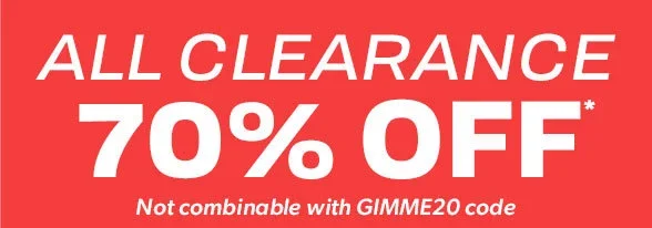 70% off All Clearance