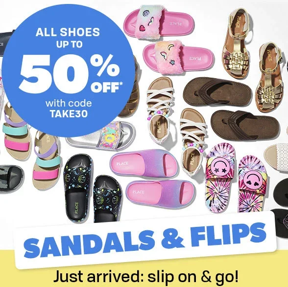 Up to 50% off All Shoes