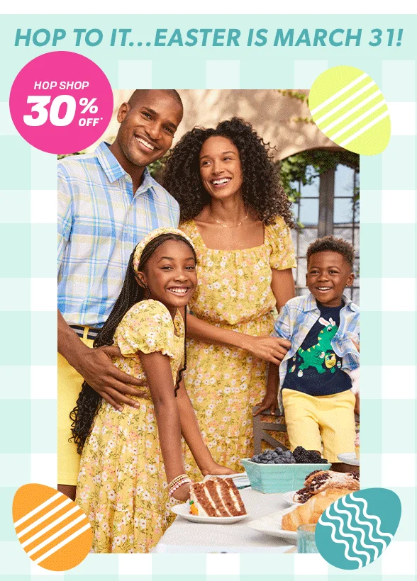 30% off All Easter Dressy