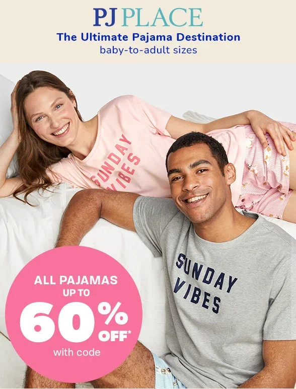 Up to 60% off All Pajamas