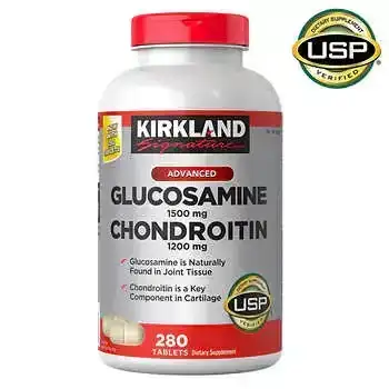 Kirkland Signature Glucosamine & Chondroitin, 280 Tablets