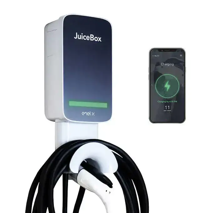 JuiceBox 40 Amp Electric Vehicle Charging Station with NEMA, 20' Cable
