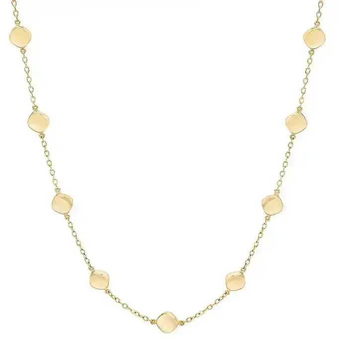 14kt Yellow Gold Rolo Link Necklace