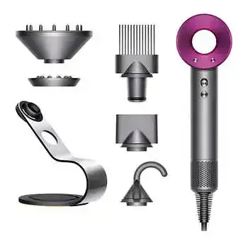 Dyson Supersonic Hair Dryer, Stand and Attachments