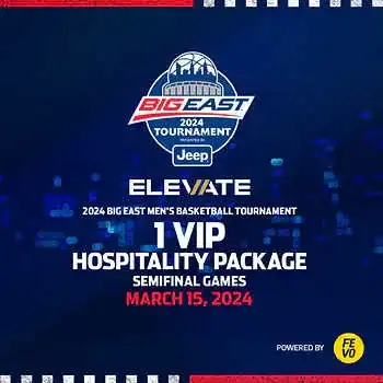 NCAA - Big East Men's Basketball Semi Finals: One VIP Hospitality Package March 15, 2024, eVoucher