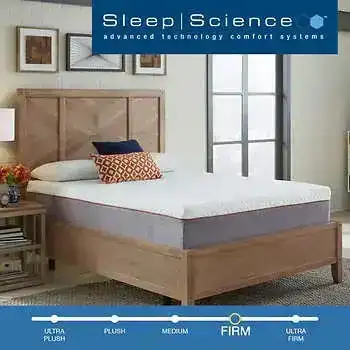 Sleep Science 14-inch Copper-Infused Memory Foam Mattress