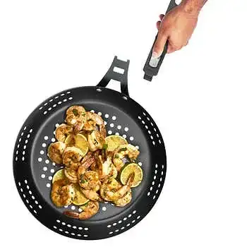 OXO SoftWorks Carbon Steel 12-inch BBQ Pan