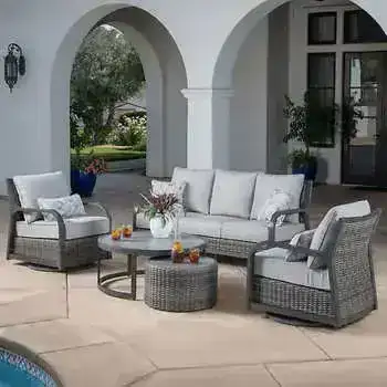 SunVilla Andres 5-Piece Outdoor Patio Seating Set