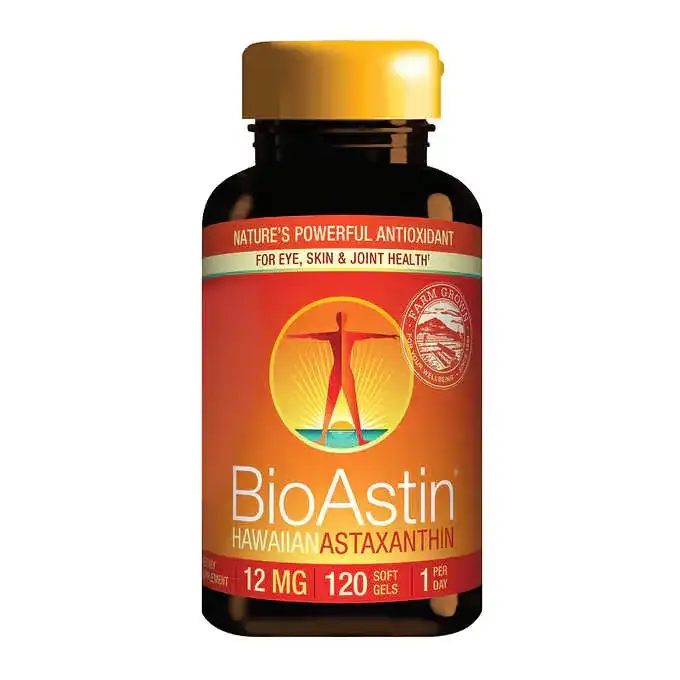 BioAstin Hawaiian Astaxanthin 12 mg, 120 Soft Gels
