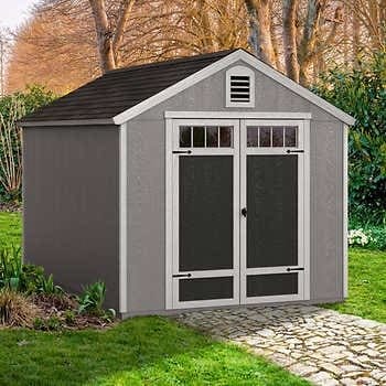 Everley 8' x 10' Wood Shed with Do-it-Yourself Assembly