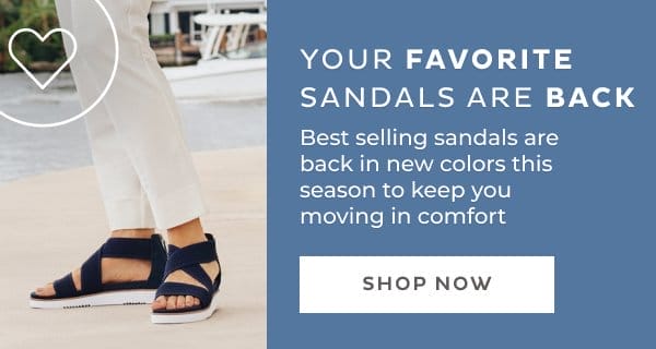 Your Favorite Sandals Are Back