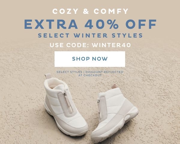 Extra 40% Off Select Winter Styles