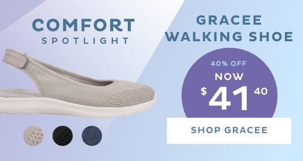 Comfort Spotlight: Gracee Walking Shoe