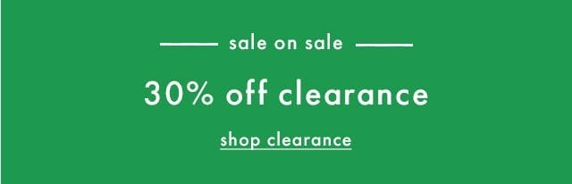 sale on sale | 25% off clearance | shop clearance