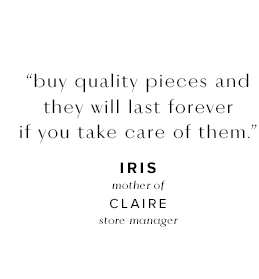 buy quality pieces and they will last forever if you take care of them.