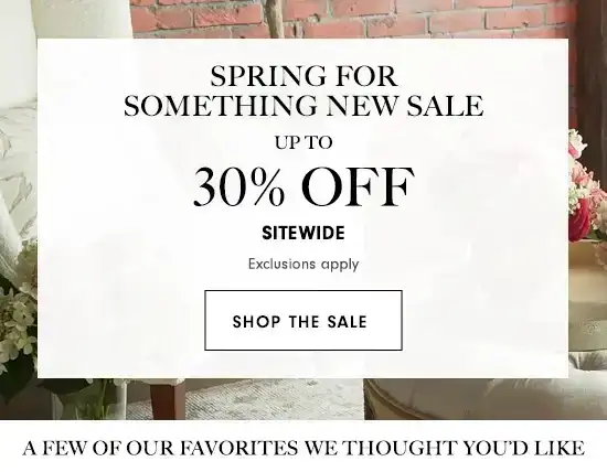 Shop Spring for Something New Sale