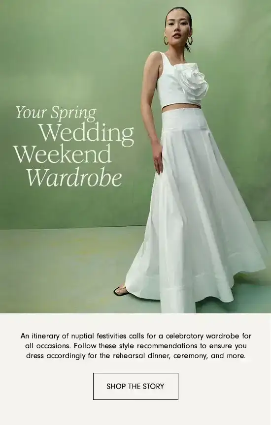 Shop The Story: Spring Wedding Weekend Wardrobe