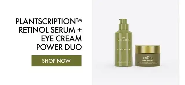 PLANTSCRIPTION™ Retinol Serum + Eye Cream Power Duo | SHOP NOW