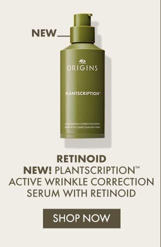 Retinoid NEW! PLANTSCRIPTION™ Active Wrinkle Correction Serum with Retinoid | SHOP NOW