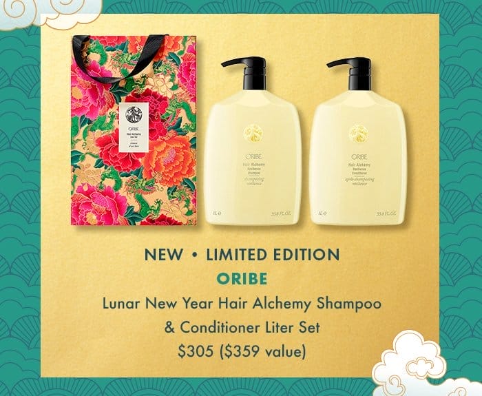 Oribe Hair Alchemy Shampoo/Conditioner Liter Set