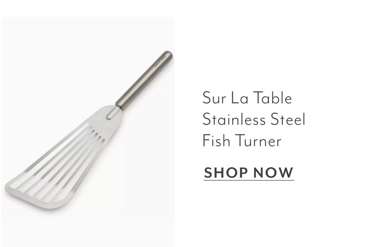 Sur La Table Stainless Steel Fish Turner