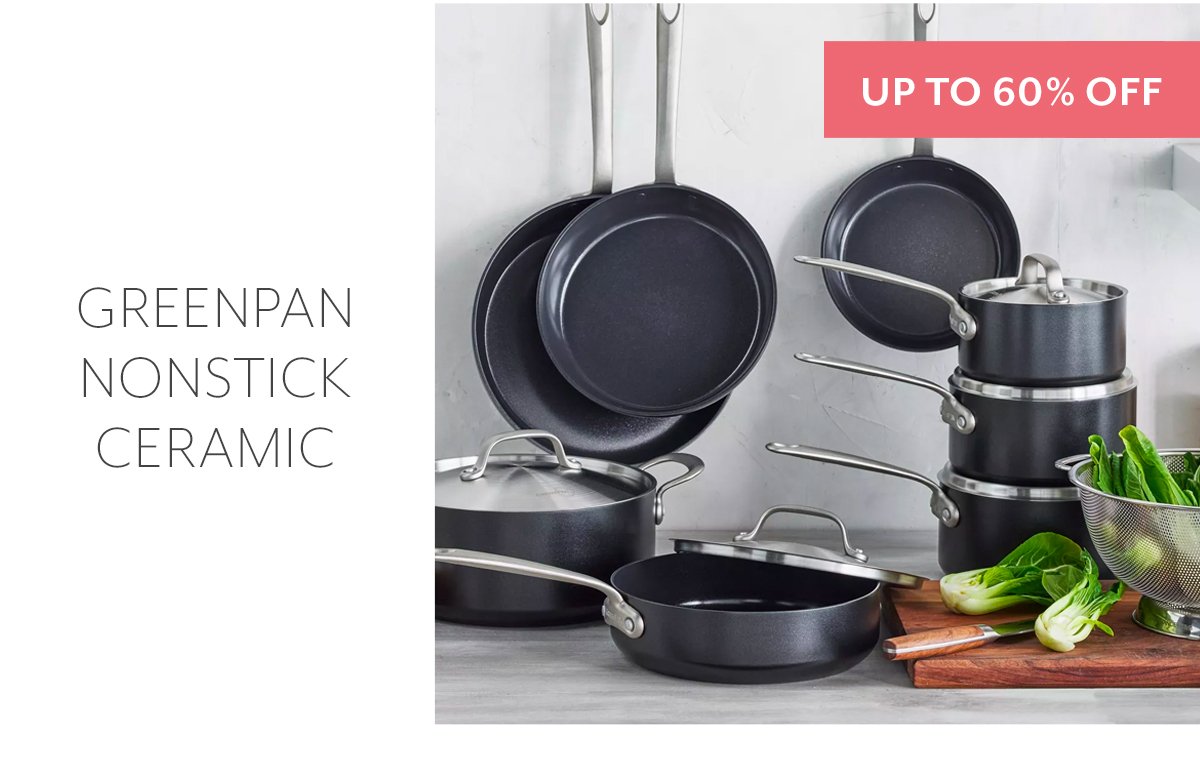 GREENPAN UP TO 60% OFF