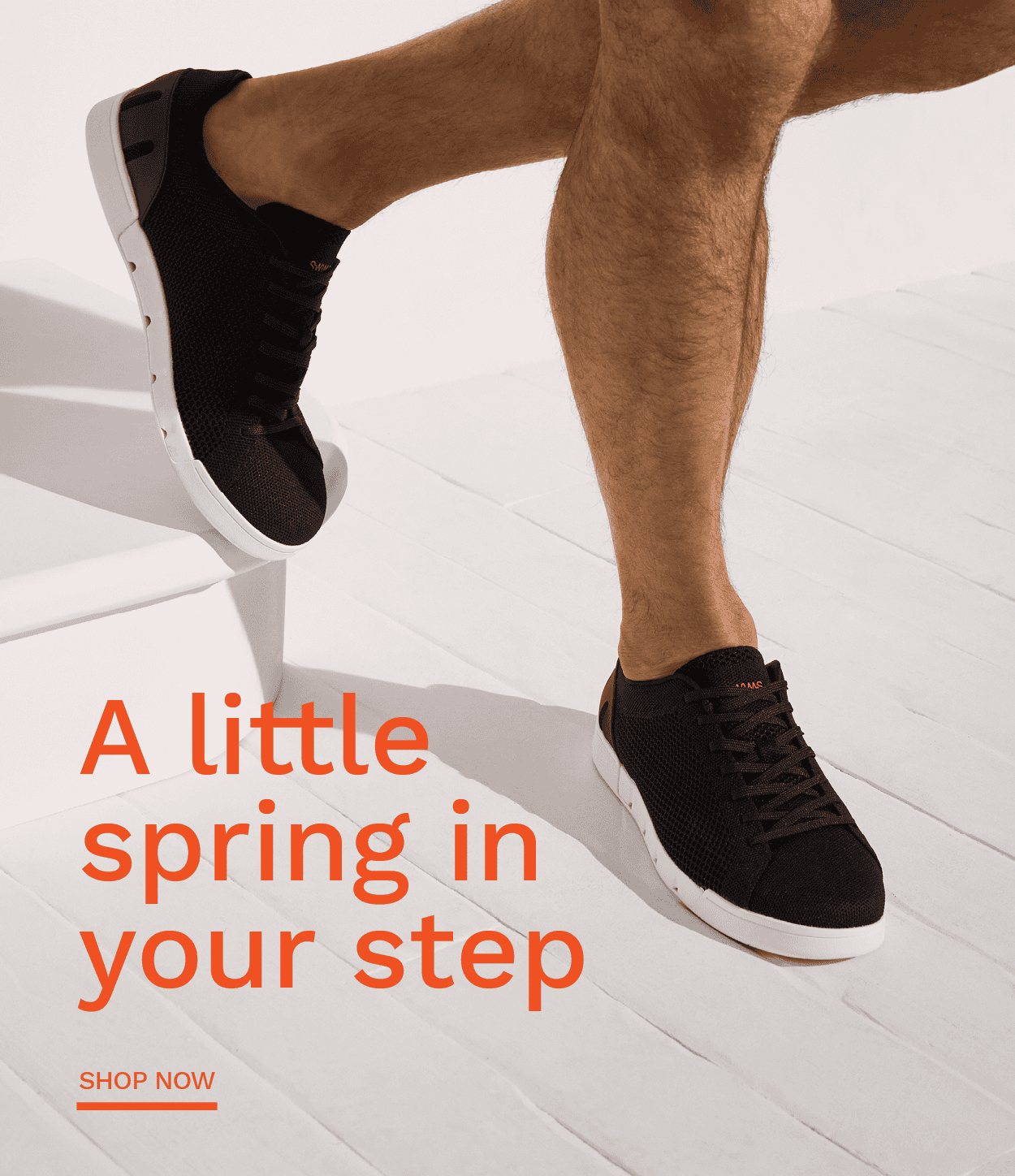 A LITTLE SPRING IN YOUR STEP