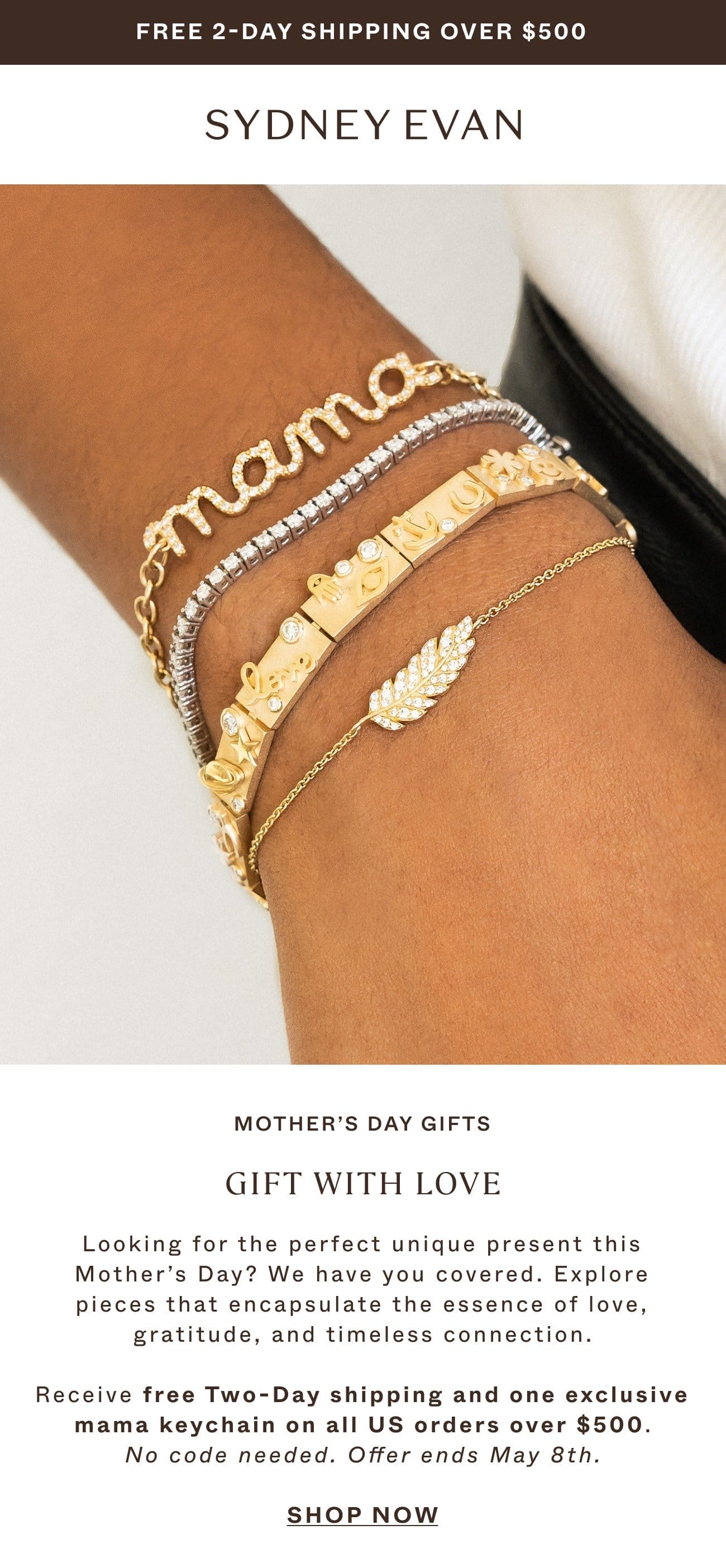 Sydney Evan Mother's Day Gift Guide