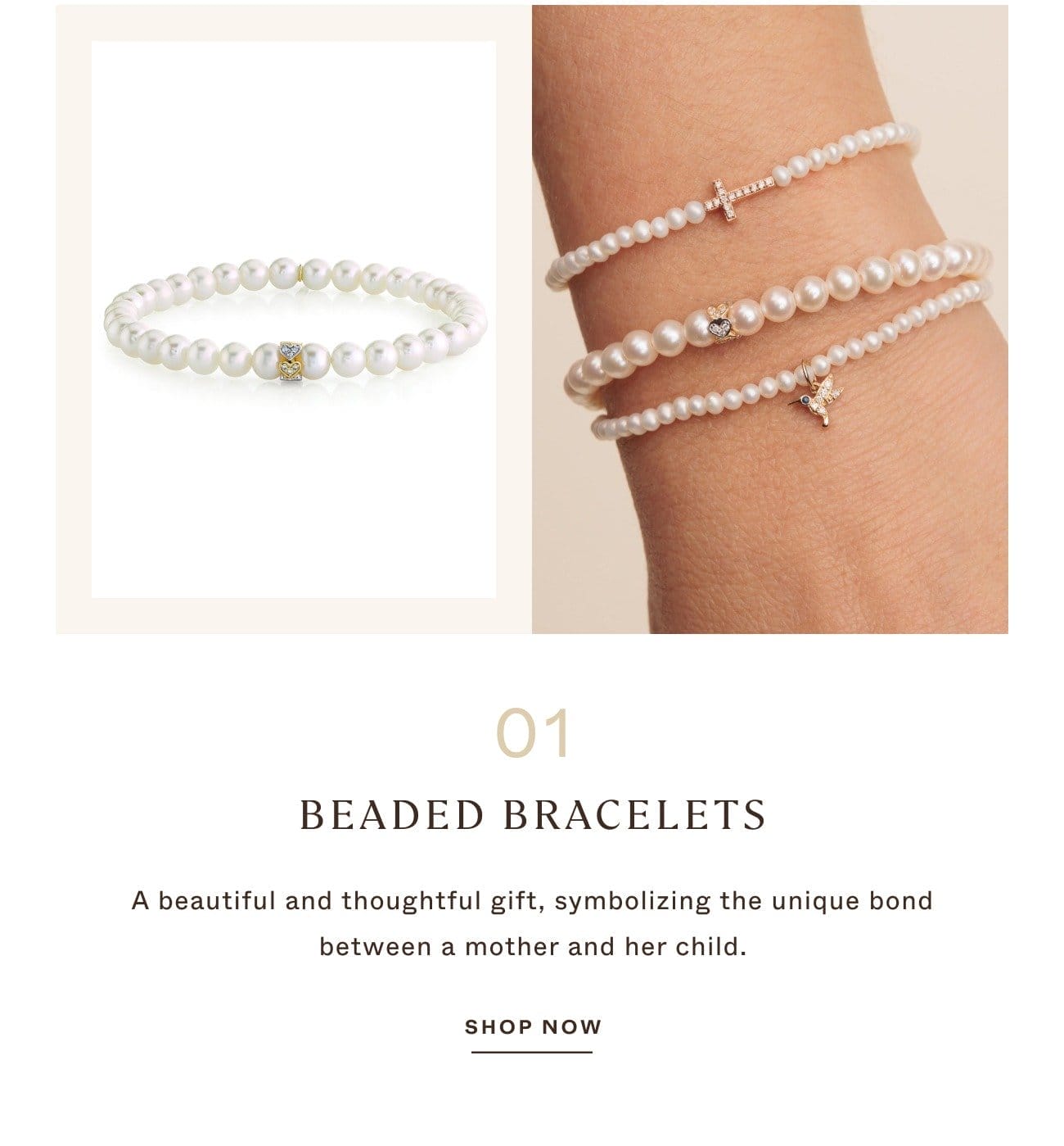 Sydney Evan Beaded Bracelet Collection