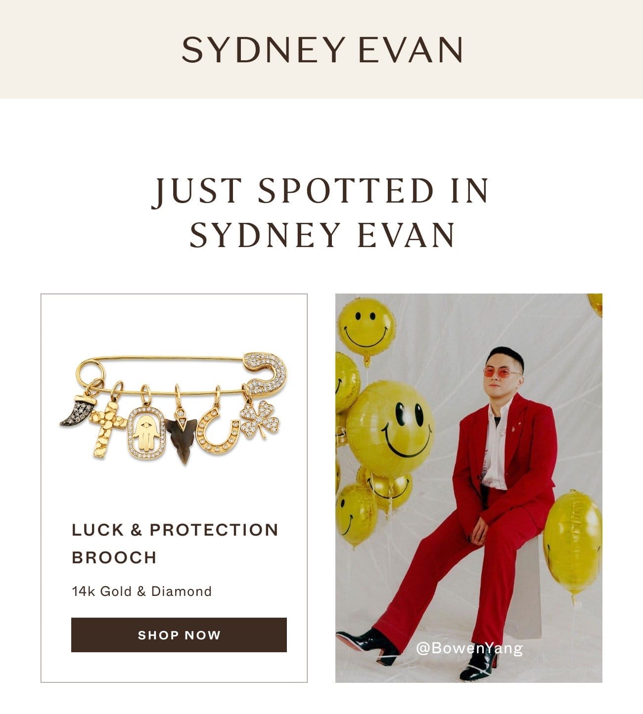 Sydney Evan Men's Luck & Protection Brooch