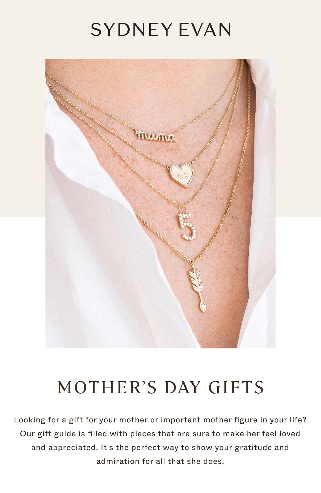 Sydney Evan Mother's Day Gift Guide