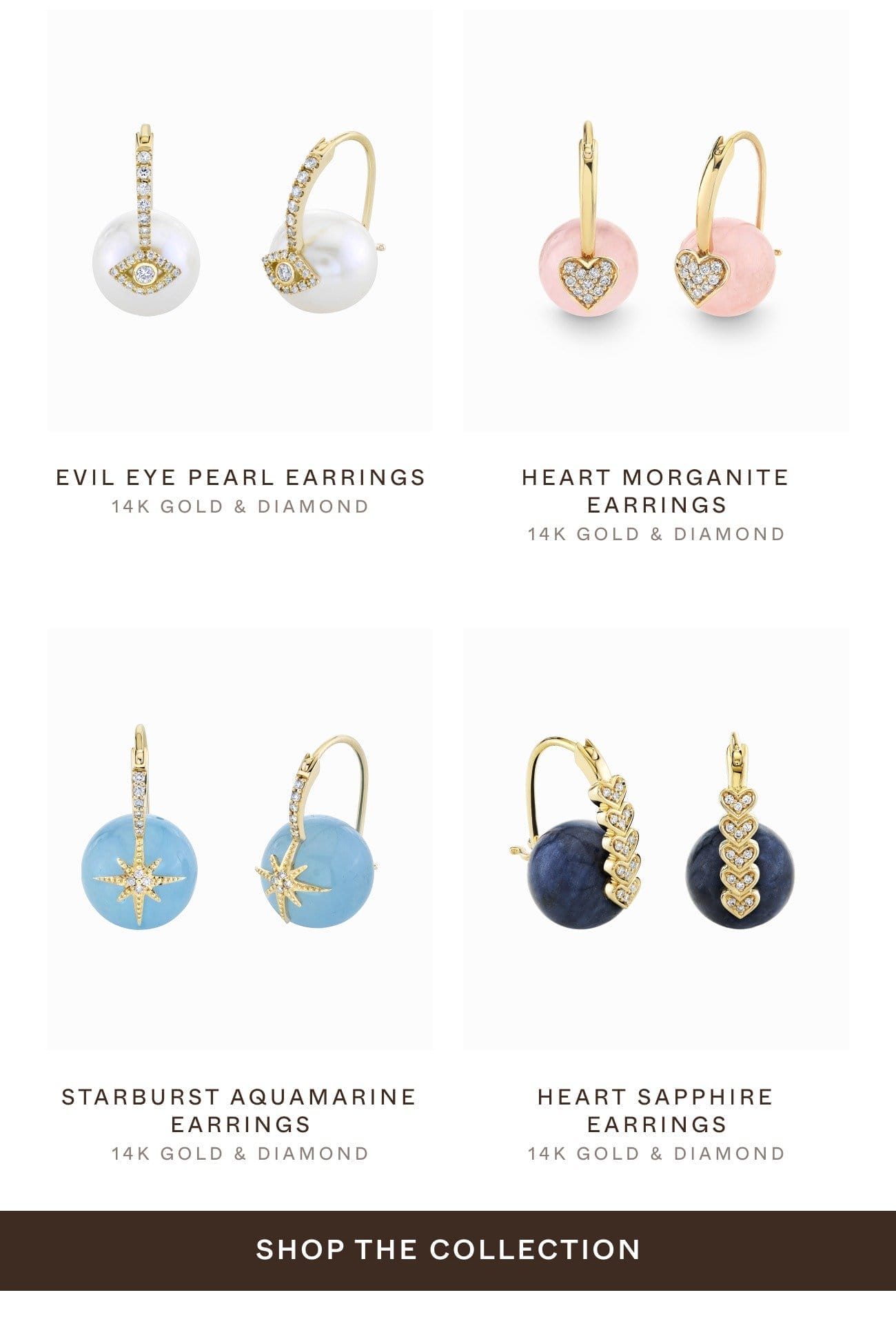 Sydney Evan Bead Earrings Collection