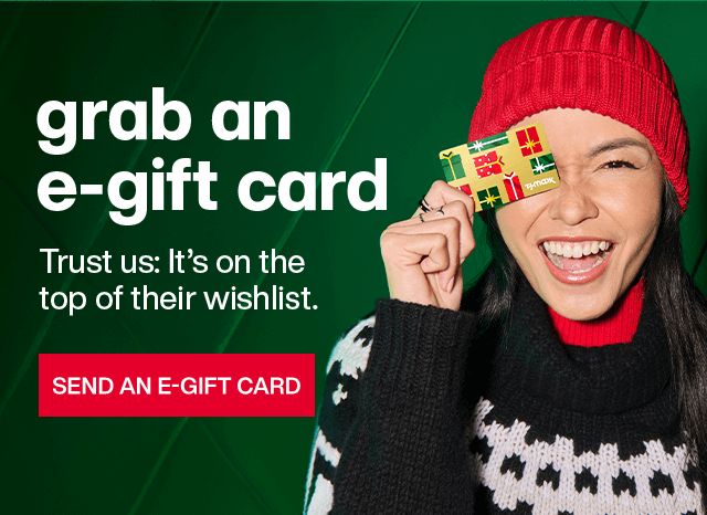 Grab an e-gift card.Trust us: It's on the top of their wishlist. Send and e-gift card.