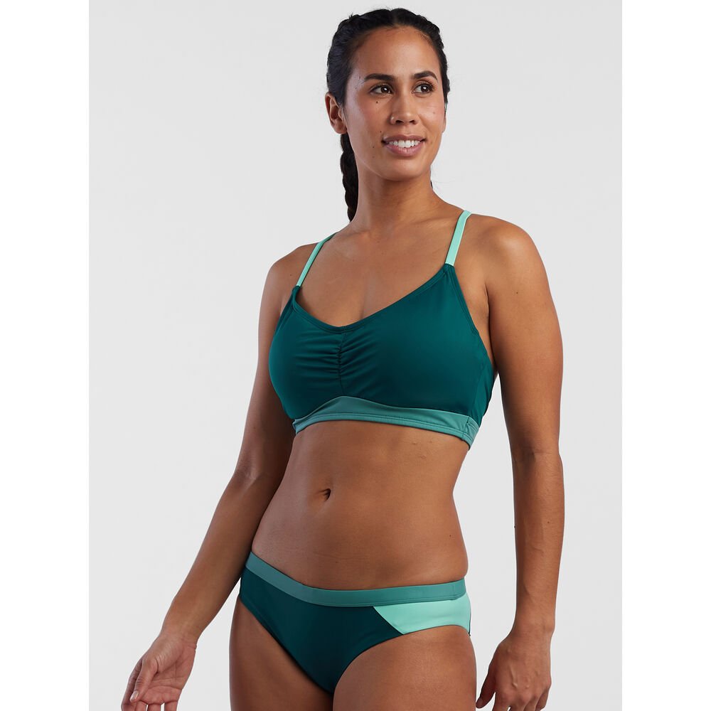 Shop the Tidal Rave Underwire Bikini Top - Colorblock