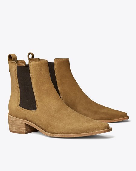 Chelsea Suede Ankle Boot