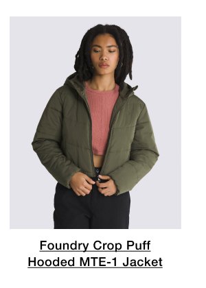 Foundry Crop Puff Hooded MTE-1 Jacket