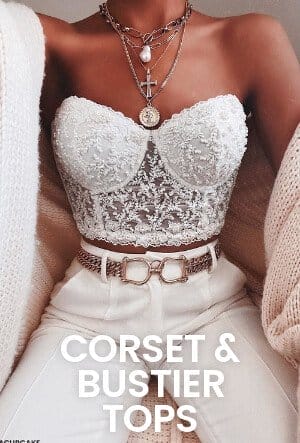 Corset & Bustier Tops Category
