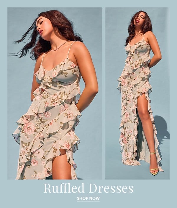 Ruffled Dresses