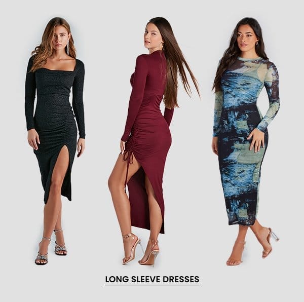 Long Sleeve Dresses