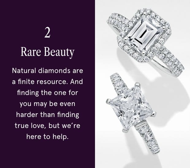 Shop Natural Diamond Rings >
