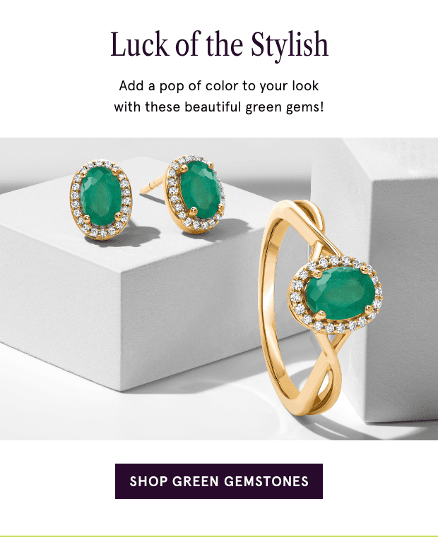 Shop Green Gemstones >