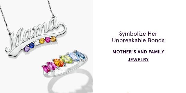 Mother's And Family Jewelry >